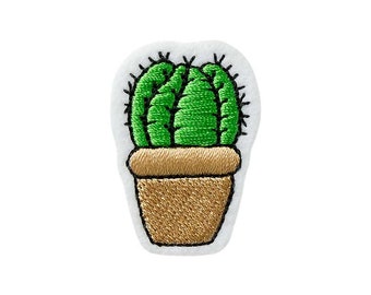 Écusson thermocollant cactus, appliqué, écusson thermocollant mono