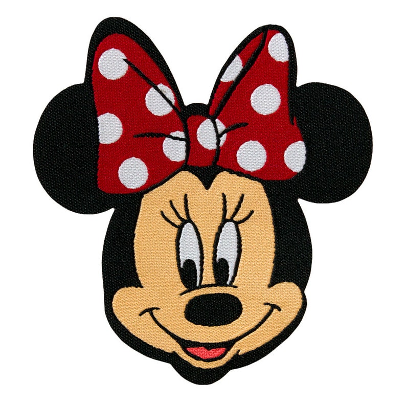 Bügelbild Disney © Minnie Mouse, Patches, nähen, Bügelbilder, Flicken Bild 1