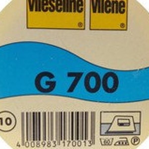 Vlieseline G 700 interfacing, black, sewing, Freudenberg, sewing accessories, 0.30 m