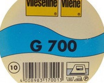 Vlieseline G 700 fabric insert, black, sewing, Freudenberg, 0.30 m