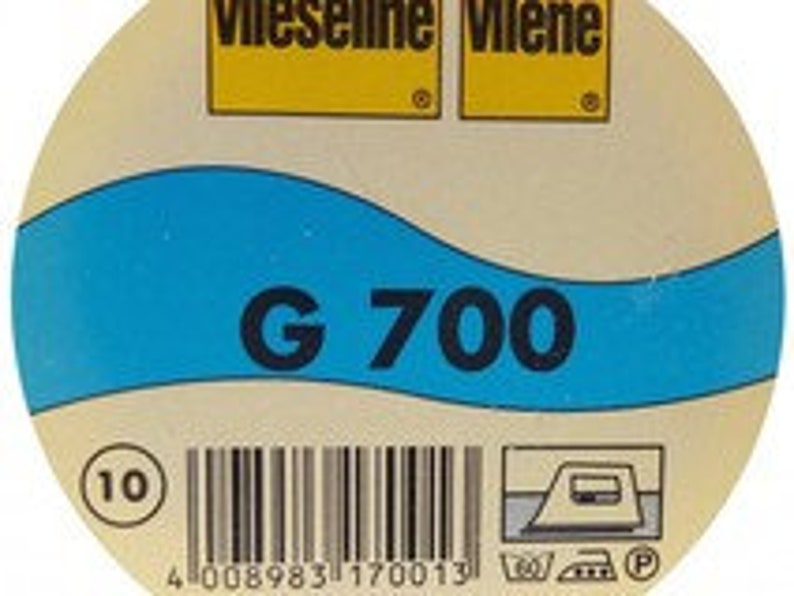 Vlieseline G 700 Gewebeeinlage, schwarz, nähen, Freudenberg, 0,30m Bild 1