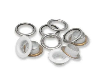 Prym eyelets with discs COLOURFUL, 11 mm and/or 14 mm, sewing accessories, sewing supplies, haberdashery, material, tools