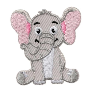 Iron-on patch elephant, patches, iron-on patches, appliqués, patches, to iron on, patches