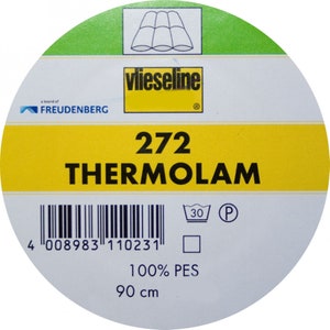 THERMOLAM Vlieseline, 272, nähen, VOLUMENVLIES, 0,50m Bild 1