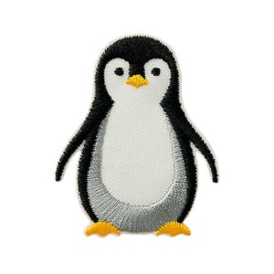 Opstrijkbare afbeelding pinguïnpatches, opstrijkpatches, applicaties, patches, patches, voor strijken, naaien, patchen