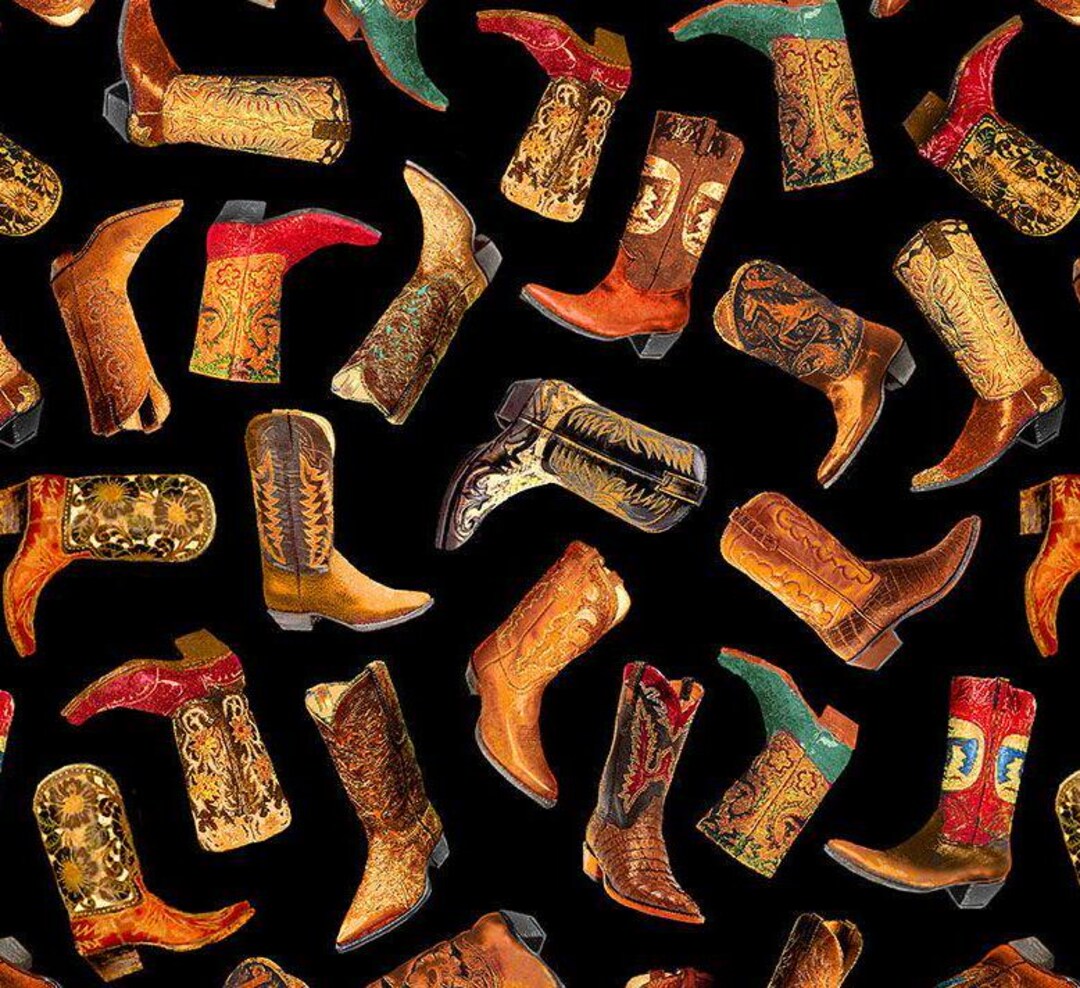 Cotton BOOTS Western Boots, Cowboy Boots, COWBOY BOOTS, Sewing