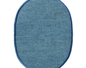 Jeans, 2 toppe per ginocchia, toppe per gomiti, toppe, toppe per jeans, azzurro, 244, toppe, toppe termoadesive