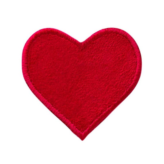 Iron-on Patch Heart Patches, Iron-on Patches, Patches, Iron-on