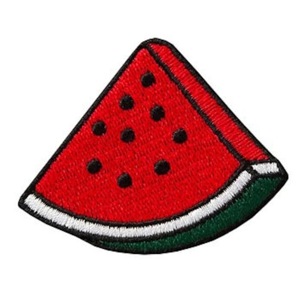 Bügelbild Wassermelone, Melone, Patches, Nähzubehör, Flicken