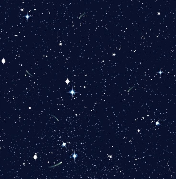 Galaxy Sternenhimmel Aus Stoff Baumwollstoff Sterne Galaxie