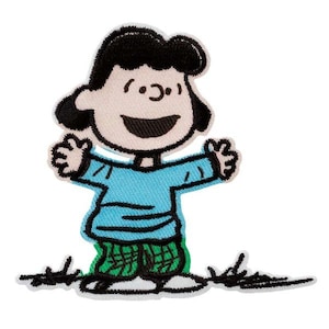Trasferimento a caldo LUCY, Snoopy ©, Peantus, concesso in licenza, toppe, stracci