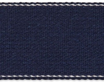 Gurtband, 0,40mm, blau, marine, Taschengurtband, Zubehör, Prym, 0,50m
