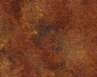 Cotton fabric Shimmer Rust – Timeless Treasures Metallic Designer fabric Rust brown with golden sheen, patchwork fabric for quilts & bags