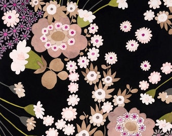 Cotone A GHASTLIE GERBER di Alexander Henry, fiori, fiori, floreale, cucito, tessuto patchwork, cucito, tessuto, 0,50 m