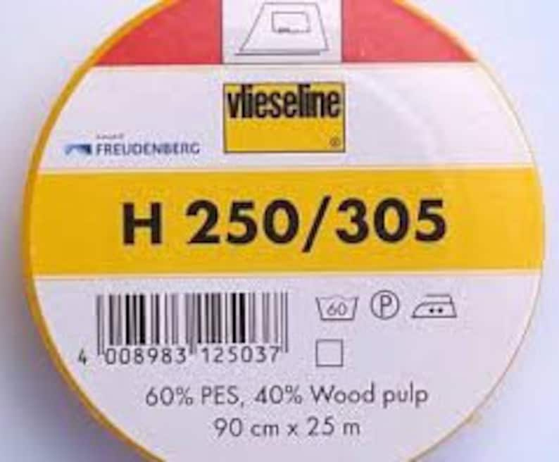 Vlieseline H250/ 305, H 250, weiß, nähen, Freudenberg, Nähzutaten, 0,30m Bild 1