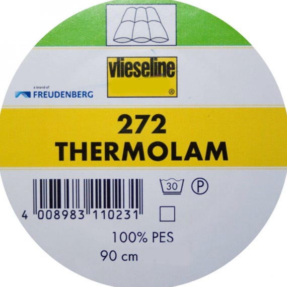 THERMOLAM 272 Volumenvlies von Vlieseline Freudenberg – Näheinlage für Topflappen, Quilten, Taschen & Patchwork • 0,5 m