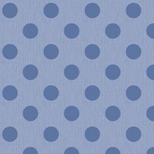 Baumwollstoff Chambray Dots Kornblume – Tilda Designerstoff mit Punkten im Denim-Look, Webware zum Nähen, Patchwork, Taschen, Deko, 0,5 m