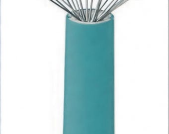 Prym Love Needle Twister mintfärgade magnetiska synålar stoppnålsset 19 delar nålförvaring sytillbehör syhjälpmedel