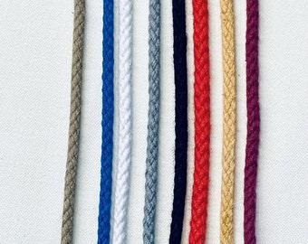 Corda da 3 m, 3 mm, vari colori tra cui scegliere, nastro, spago, cucito, tessuto, cordoncino, accessori per cucire, cotone