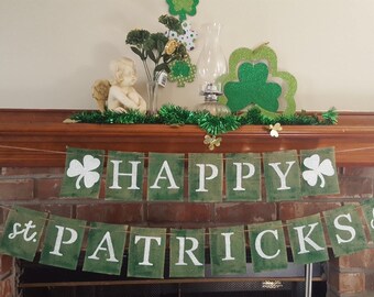 Goldglitzer-Banner "Let's Get Lucked Up" – Perfekt Für Deine St. Patrick's Day Party!