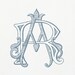 AR Vintage Monogram · RA Duogram · AR Classic Wedding Monogram ...