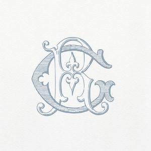 GR Vintage Monogram · RG duogram · GR Classic Wedding Monogram · Interlocking Two Letter Monogram