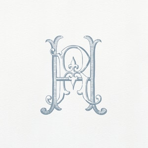 HR Vintage Monogram · RH duogram · HR Classic Wedding Monogram · Interlocking Two Letter Monogram