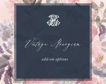Monogram Add-On | Color Change | Extra File Type