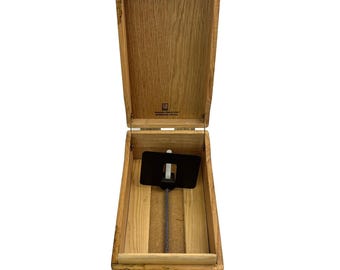 VTG Goodwill Industries Indiana Wood Dovetail Karteikarte Katalog Box Andenken