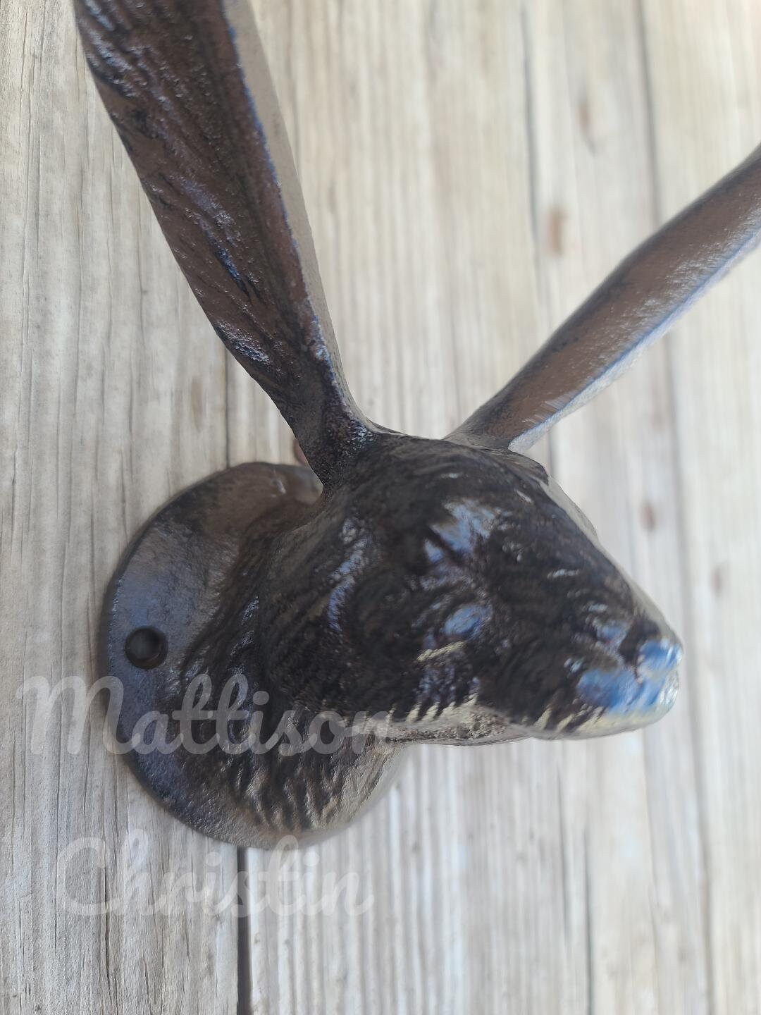 Rabbit Ear Hooks Cast Iron Towel Hat Coat Key Racks - Etsy