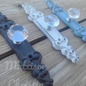 Door Knob Cast Iron Key Towel Hat Coat Hook