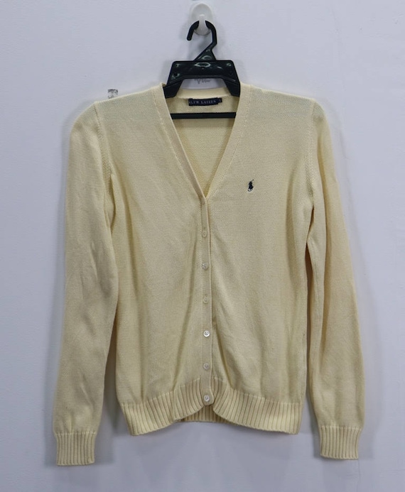 vintage polo ralph lauren cardigan