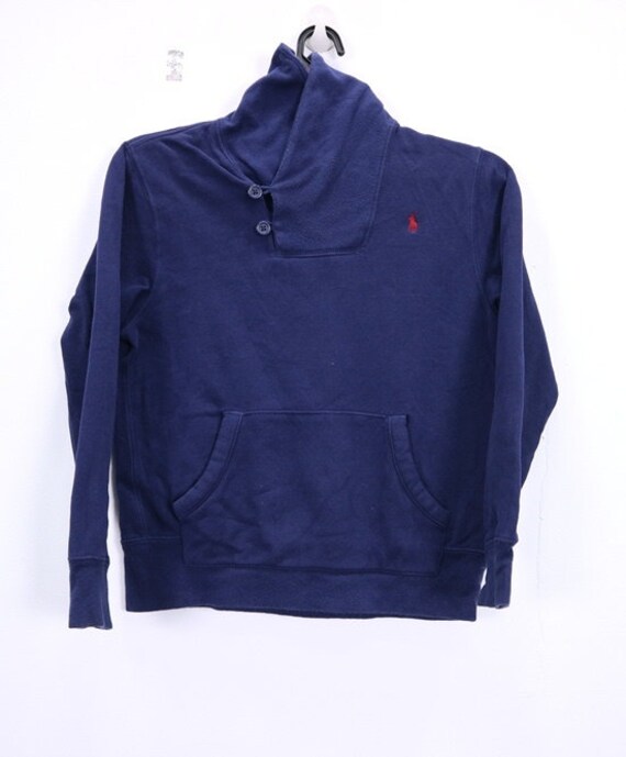 polo dark blue hoodie