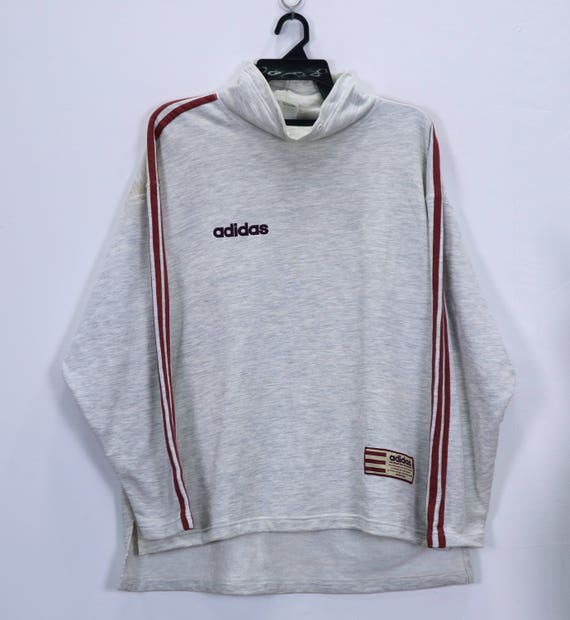 Details about Adidas Pullover Hoodie Grey Long Sleeve Sewn On Spellout Size Medium M Adult Details about Adidas Pullover Hoodie Grey Long Sleeve Sewn On Spellout Size Medium M Adult