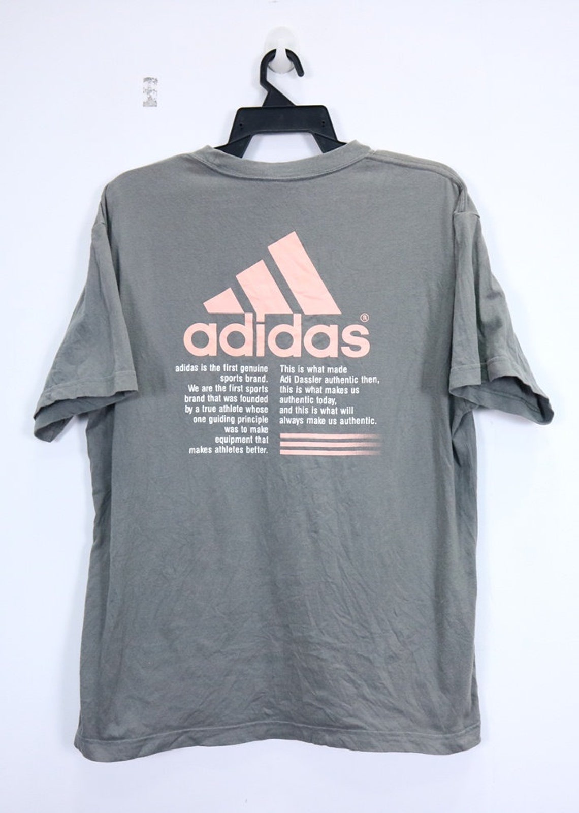 Vintage Impossible is Nothing By Adidas T Shirt Big Spellout | Etsy