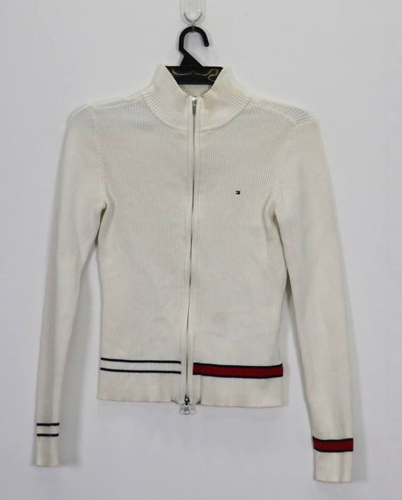 tommy hilfiger zip sweater women's