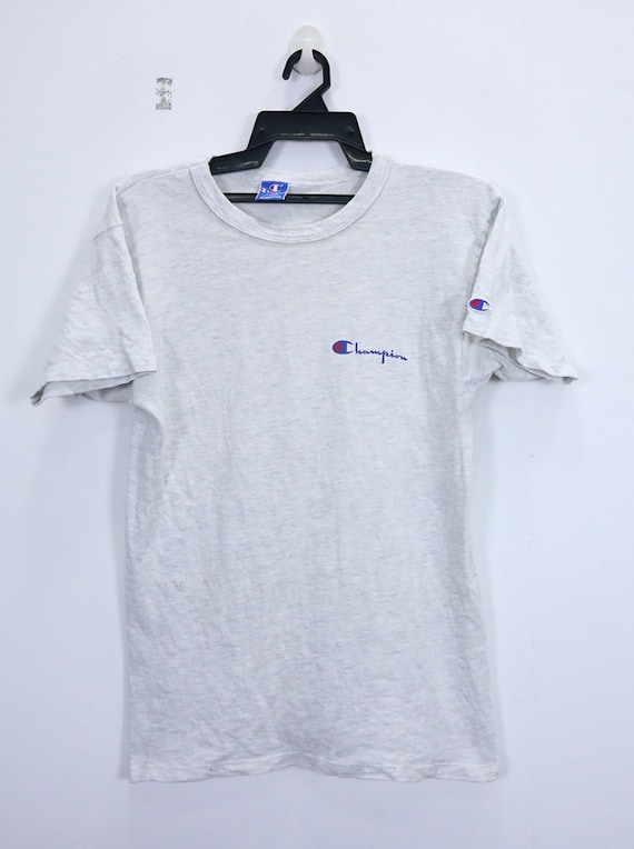 Vintage Champion T Shirt Small Logo 