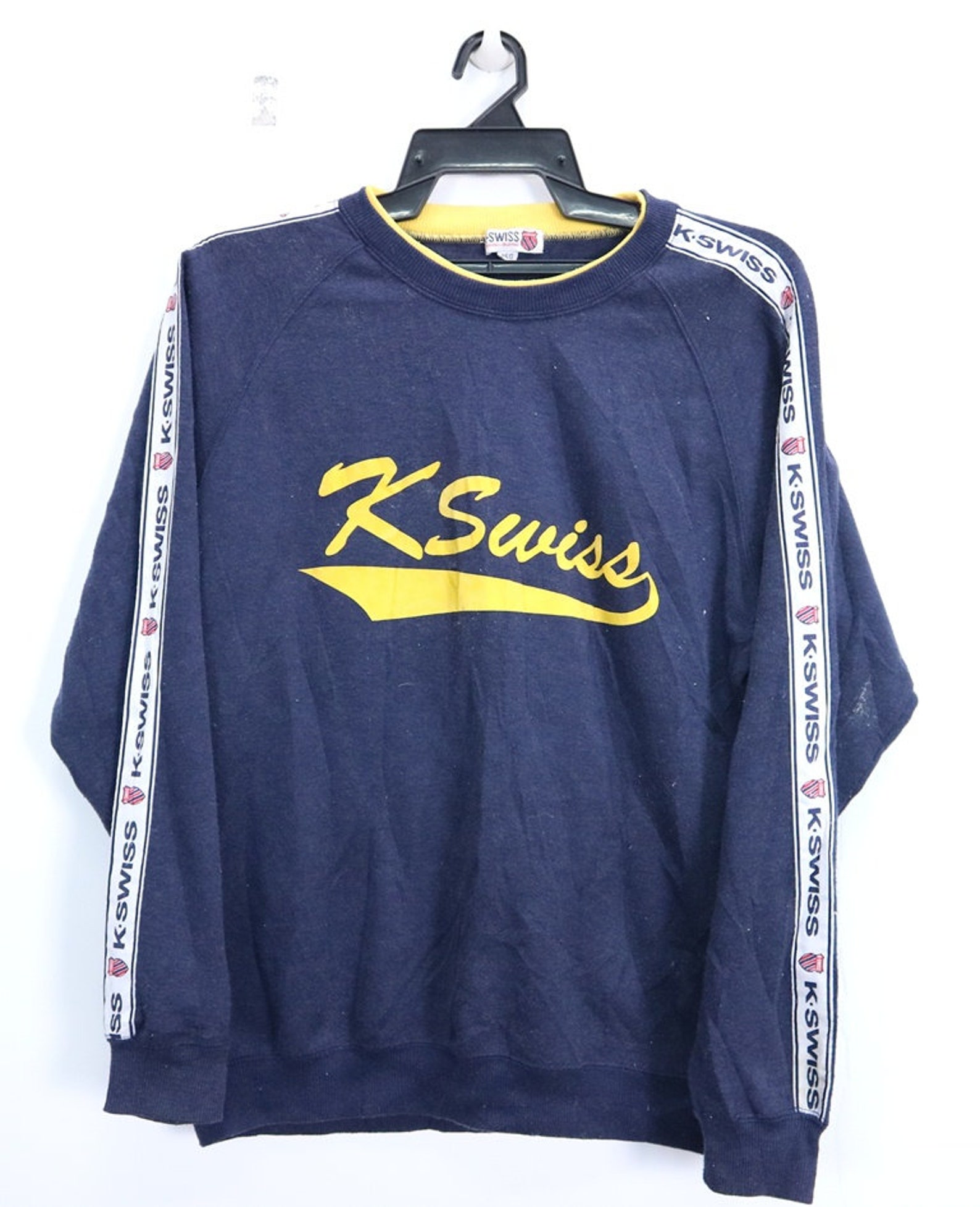 Vintage K Swiss Sweatshirt Long Sleeve Big Spellout Logo | Etsy