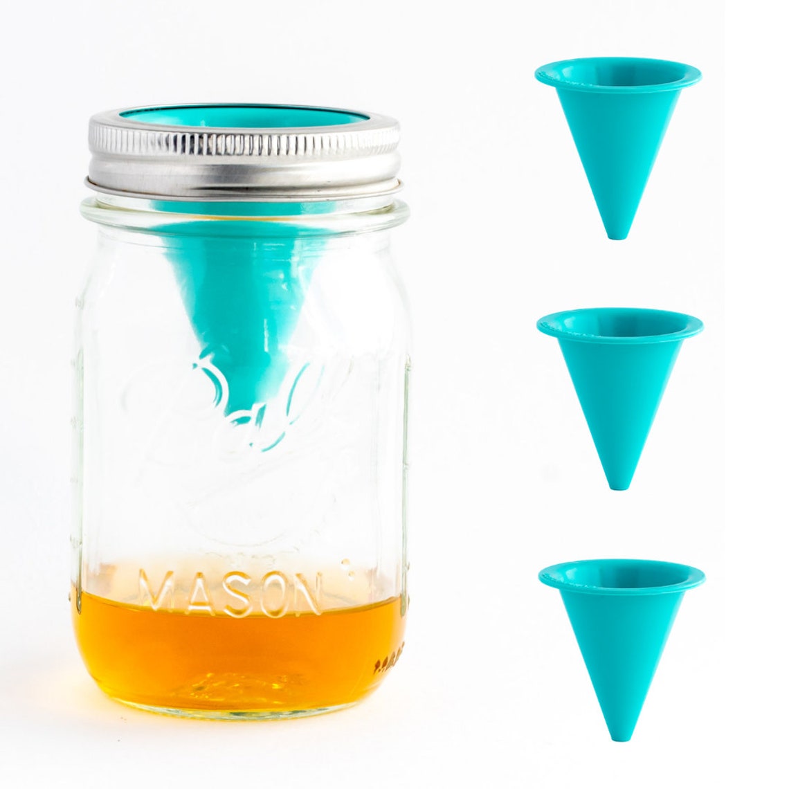 Fruit Fly Funnel for Regular Mouth Mason Jars 3 Pack Etsy Canada