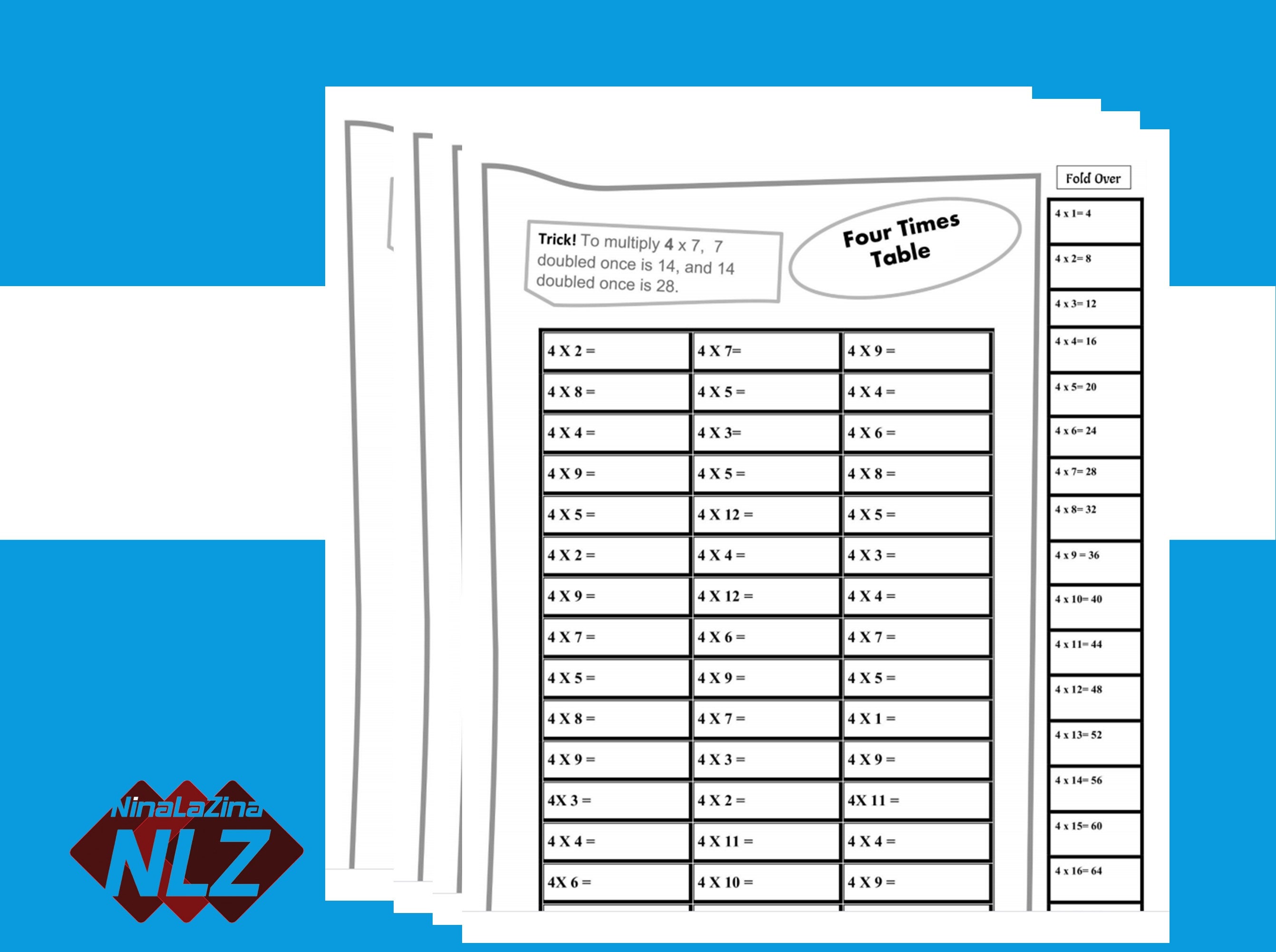 fun multiplication tables drill worksheets pdf how to teach etsy