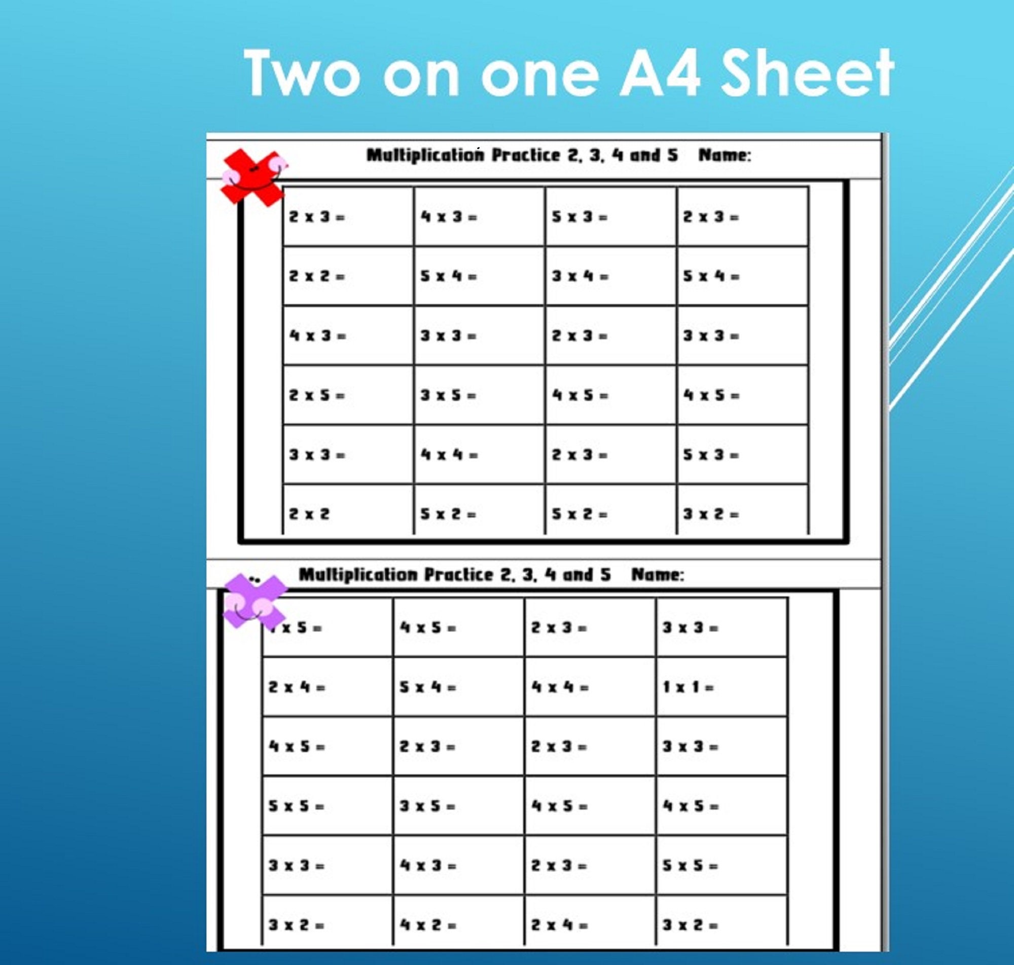 multiplication drills online calculator