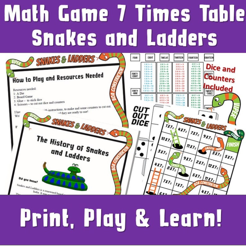 Multiplication Online games Printable/ Snakes and Ladders Printable a4/ Producing Maths further Enjoyment Board Game titles/ Instances Tables Routines ks2 / 7 Situations image about Snakes and Ladders Printable referred to as Multiplication Game titles Printable/ Snakes and Ladders Printable a4/ Manufacturing Maths much more Enjoyment Board Game titles/ Instances Tables Pursuits ks2 / 7 Moments