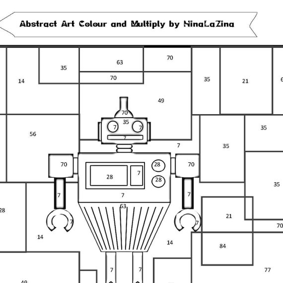 art multiplication facts worksheets math etsy