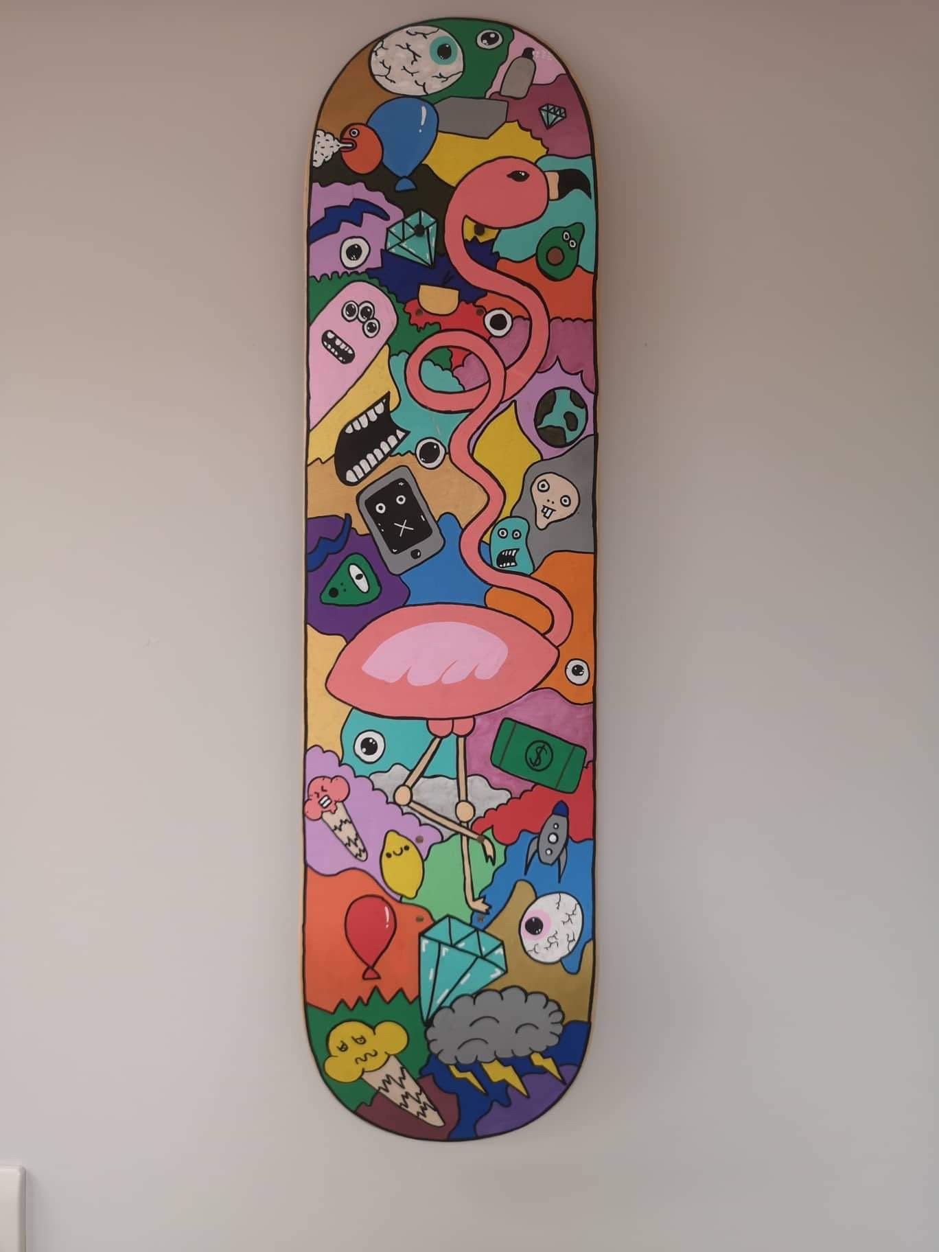 Personalized skateboard deck | Etsy