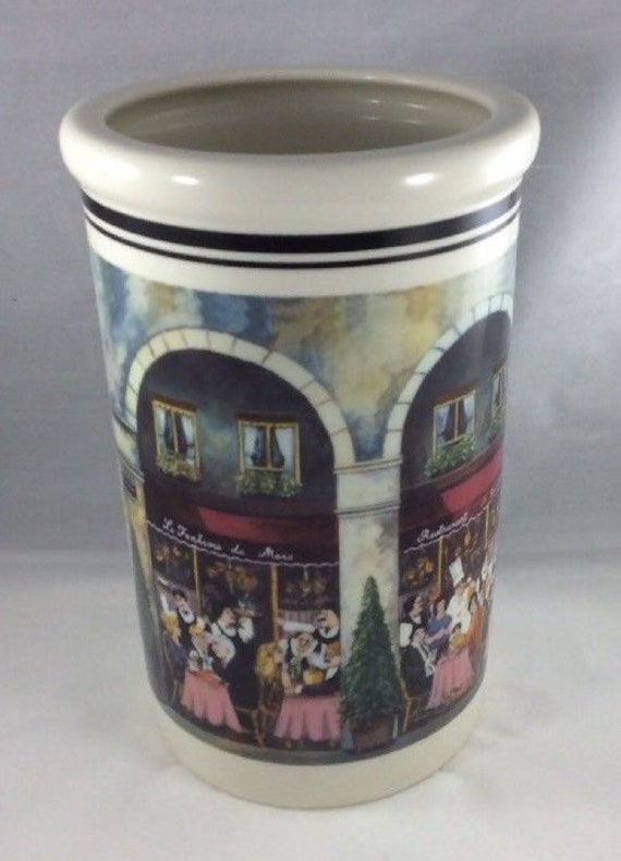 California Pantry Classic Ceramics Canister Depictd Classic Etsy