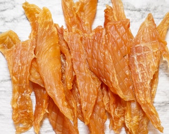 Dog Treats- 100% All Natural Dehydrated Single Ingredient Chicken Jerky-for dogs, cats & small animals
