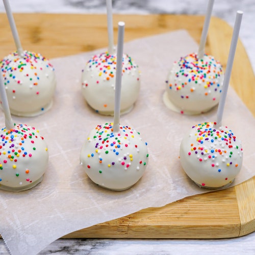 Dog Treat Birthday Cake Pops Peanut Butter & Banana or Sweet Etsy