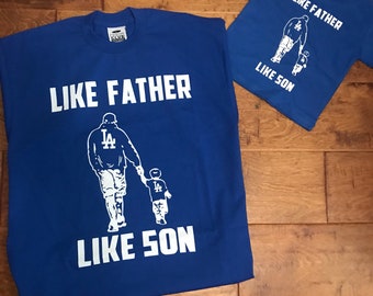 like father like son red sox shirt