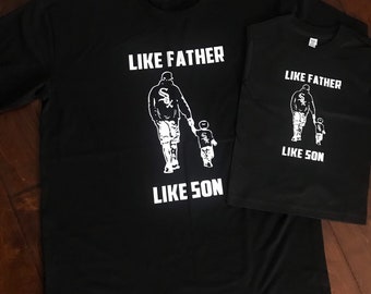 like father like son red sox shirt
