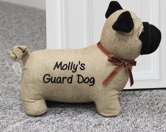 personalised pug teddy